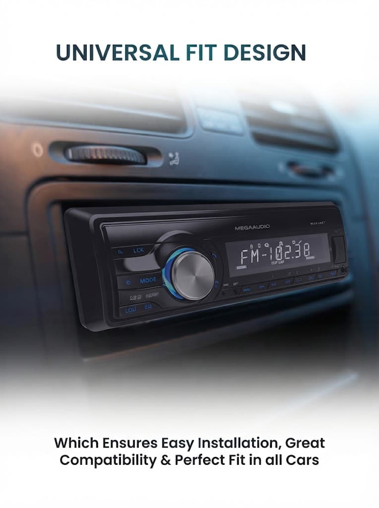 MEGAADUIO Bluetooth Music Play | MAR14BT 2