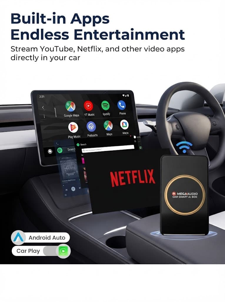 MEGAAUDIO Androx MP08 Car AI B 3