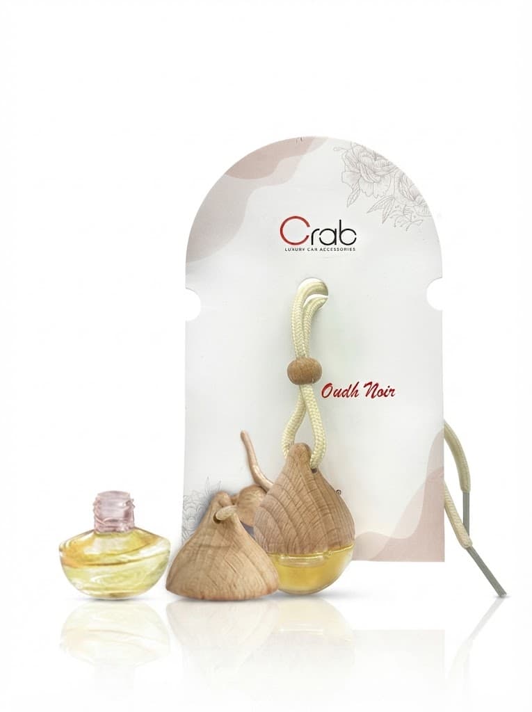 Crab Oudh Noir Hanging Air Freshener Long-Lasting Premium Fragrance Diffuser OUDH NOIR (6 ml) 2