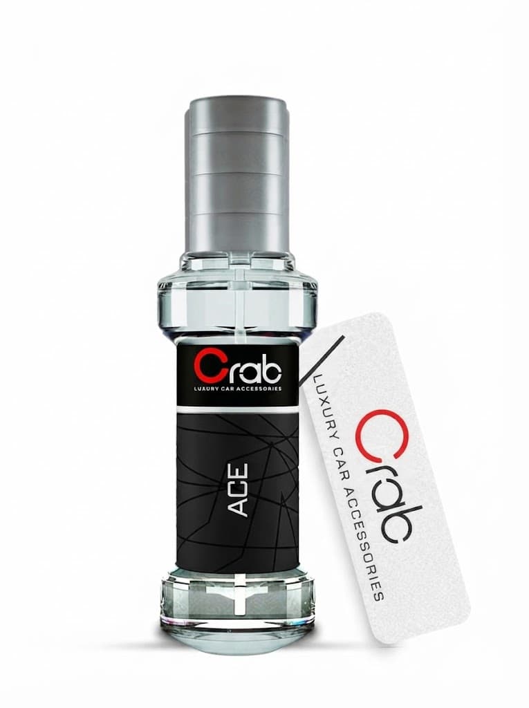 Crab Car Premium Air Freshener Ace Fragrance | No CFC| No Gas | Long-Lasting Car Perfume | Luxury Scent | Car Freshener All-Season for Home Office, 30ML 2
