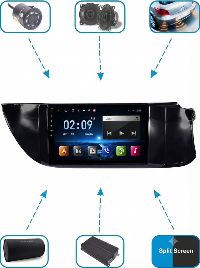 Trony 9 Inches Android 10 System 3