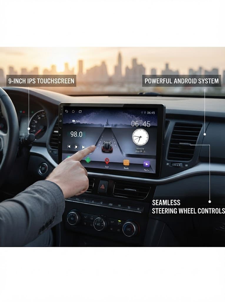 Trony 9-Inch Android Car Stere 3