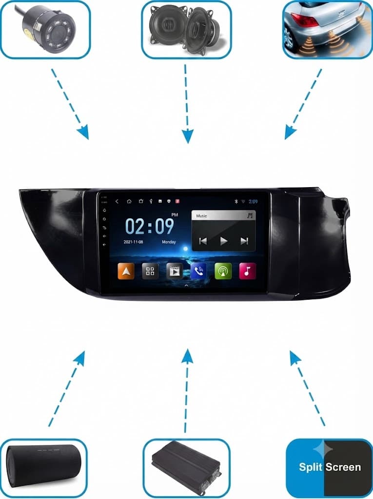 Trony 9 Inches Android 10 System 4