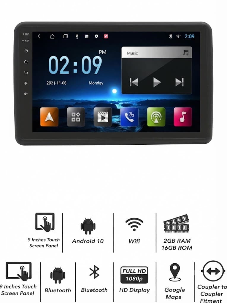 Trony 9 Inches Android 10 System 2