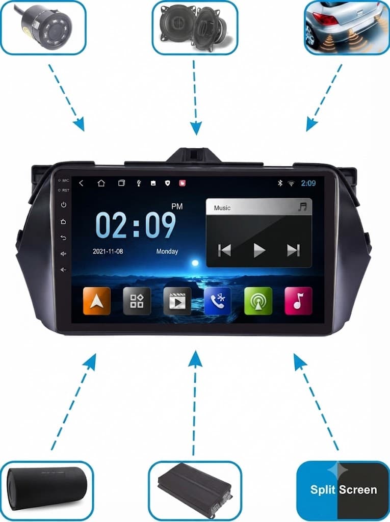 Trony 9 Inches Android 10 System 3