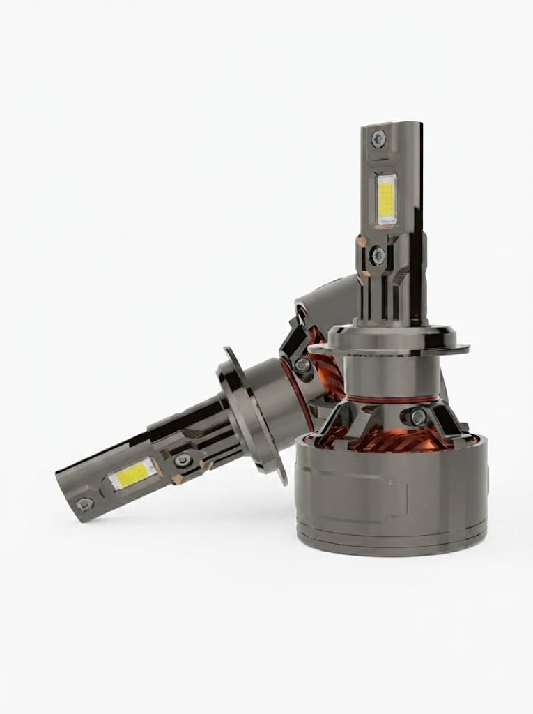 Led Headlight 350 watts 35,000 lumins 6,500k color temperature 2