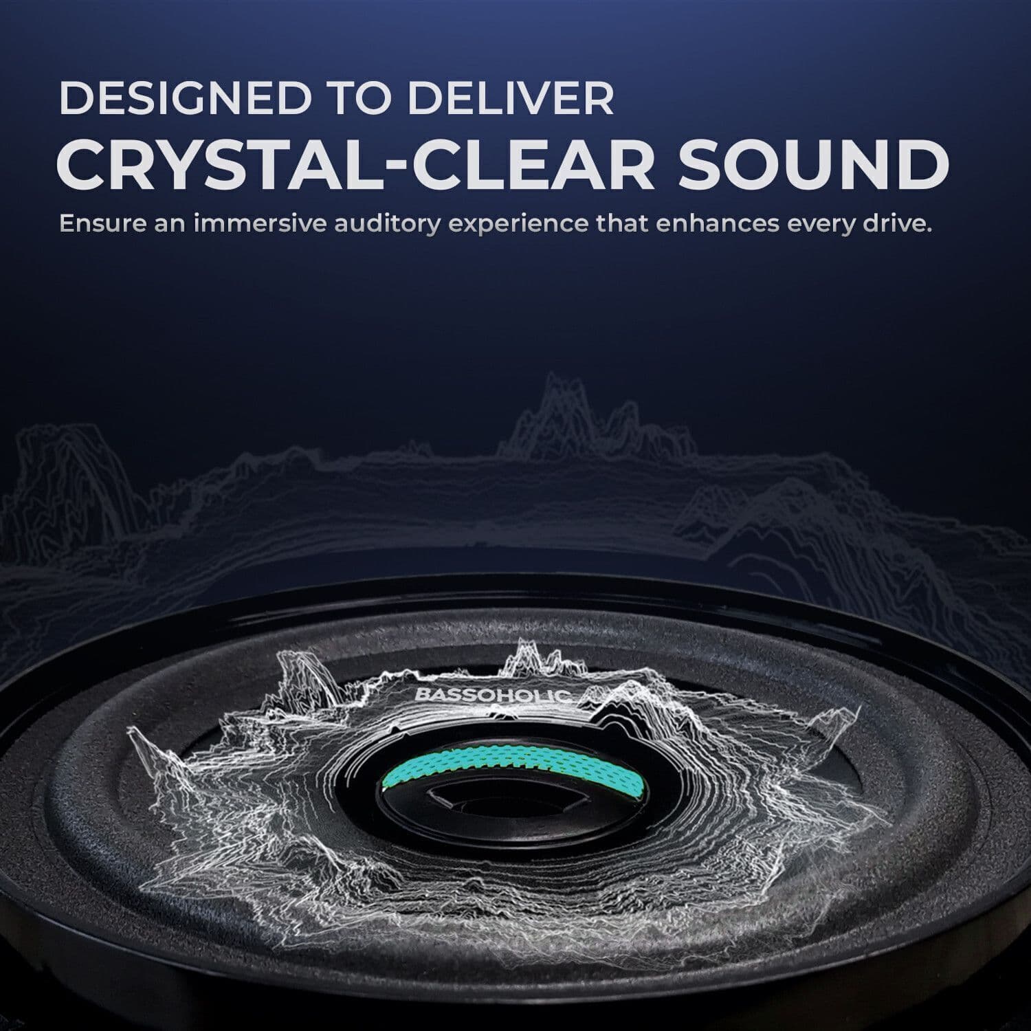 Two Way 6.5 Inches Coaxial High Bass Speakers for Car 4