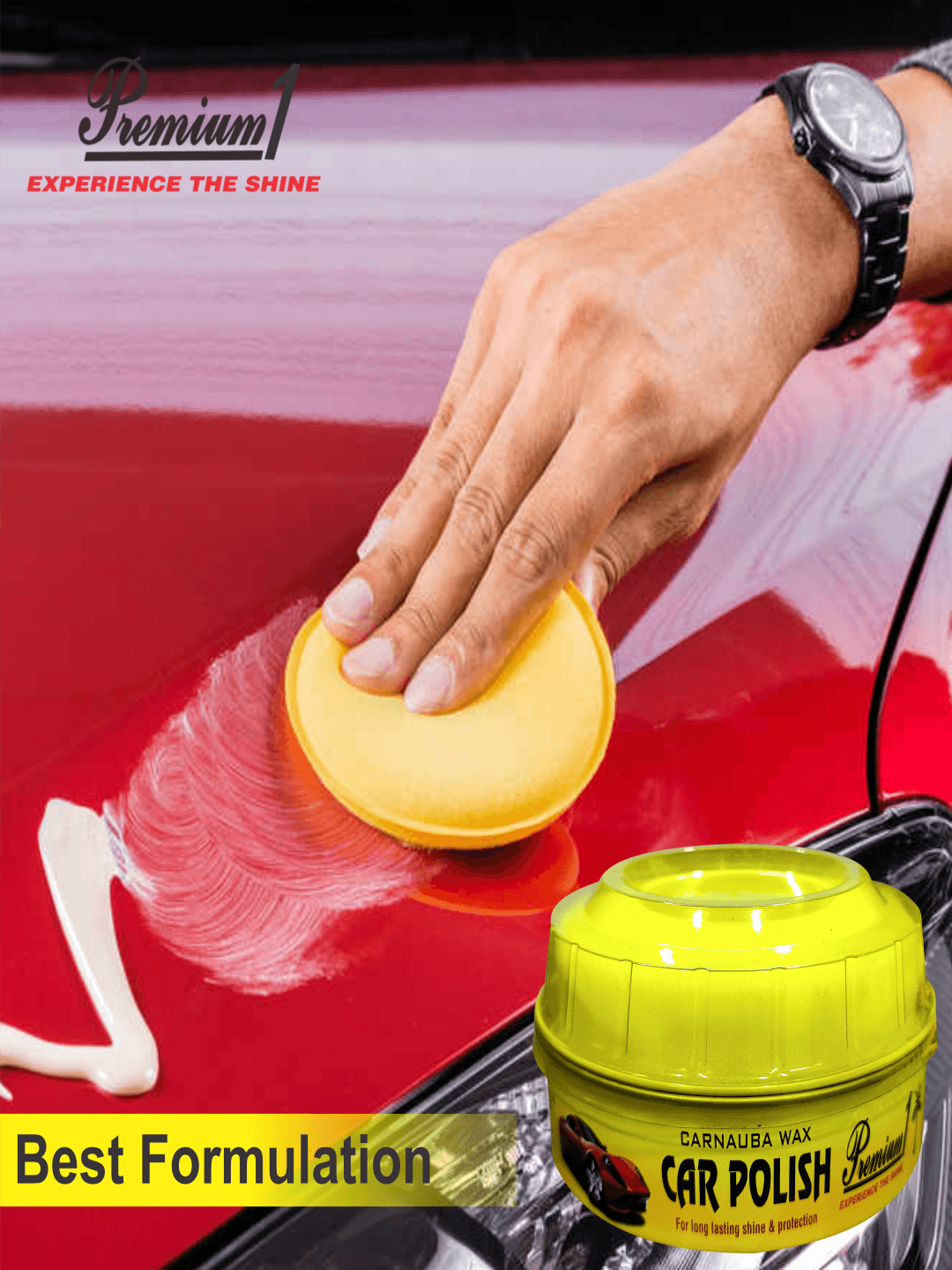 Carnauba Wax Car Polish 210gm 2