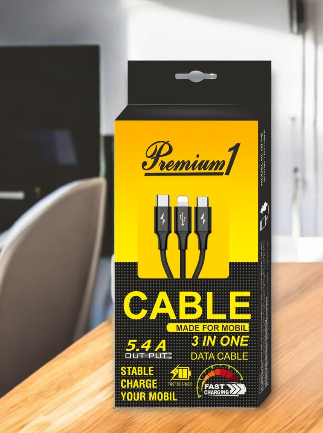 Charging Cable- USB to 3 pin 2