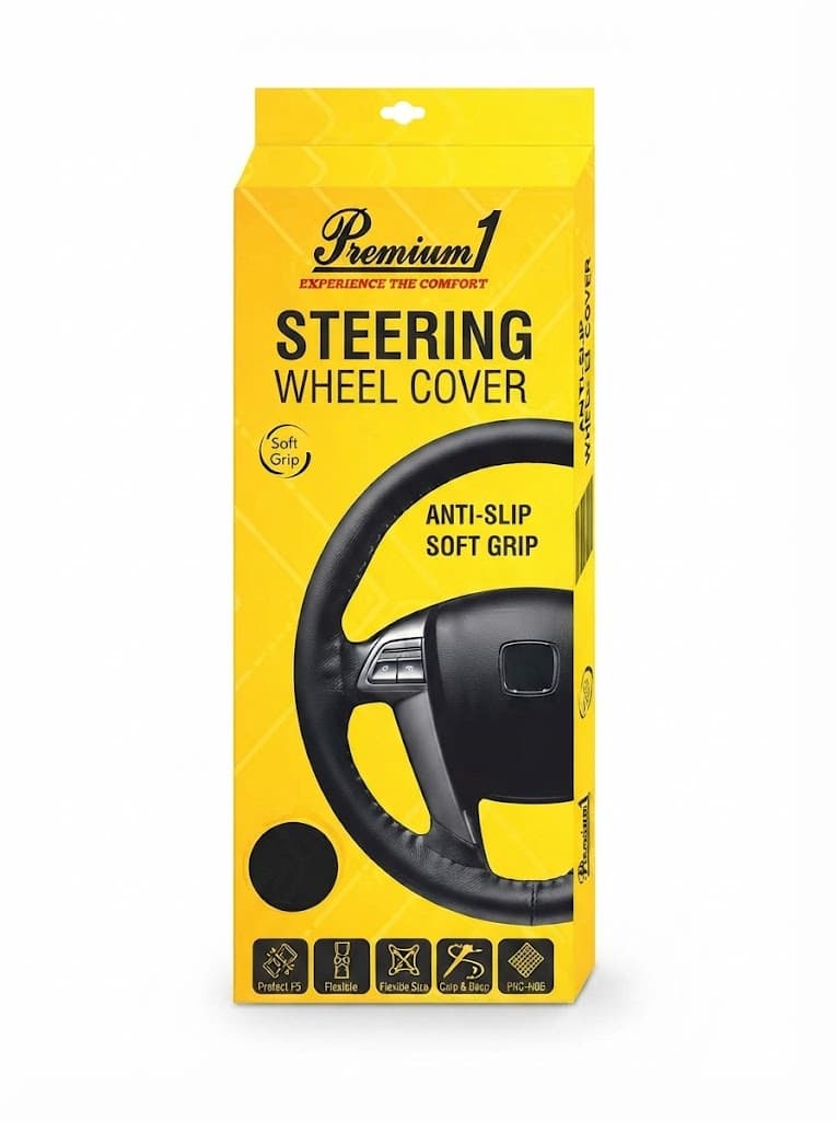 Stitching Steering Cover- Gold 2