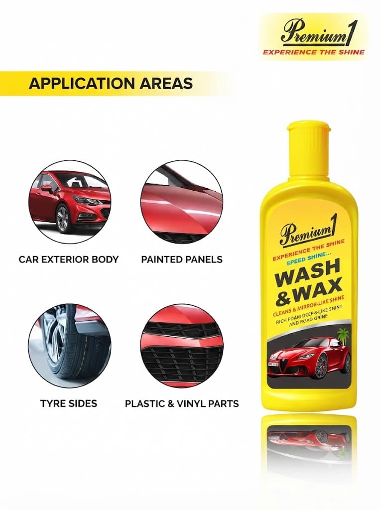 Wash & wax 200ml 3