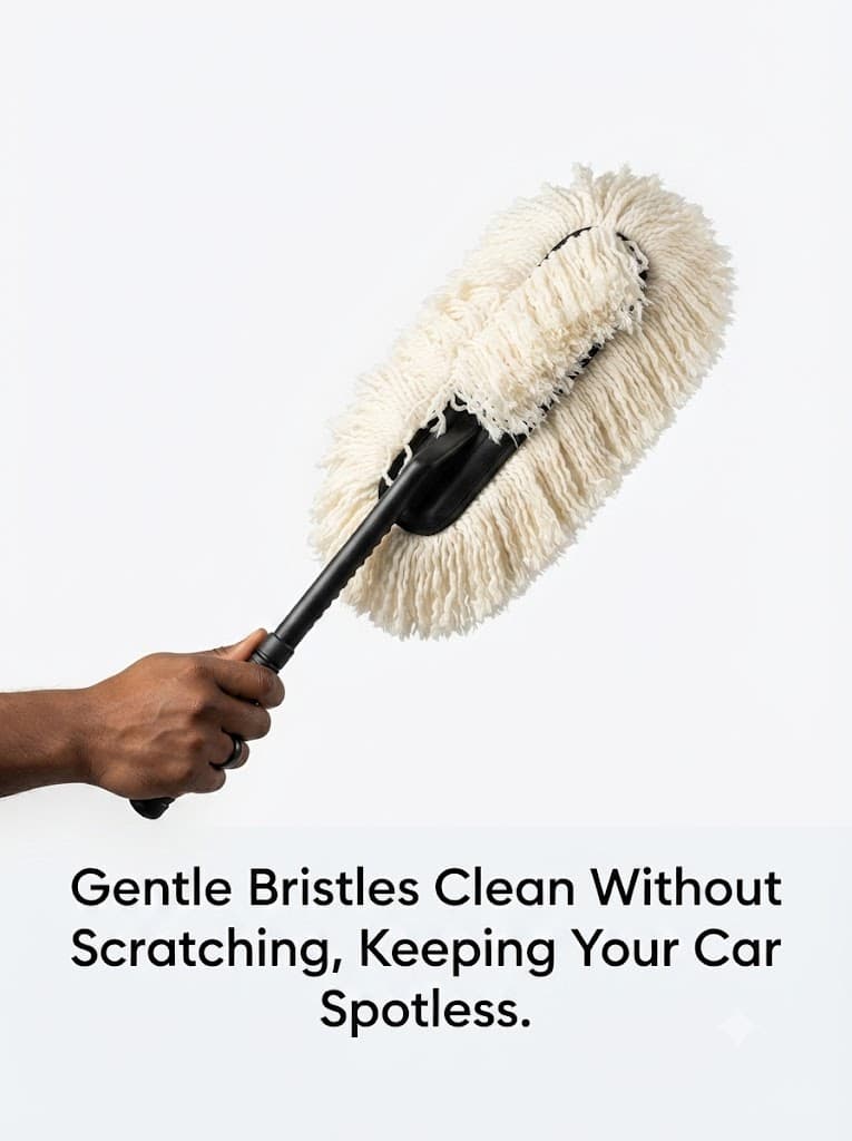 Multi-Purpose Car Duster | Wax-Treated Microfiber 3