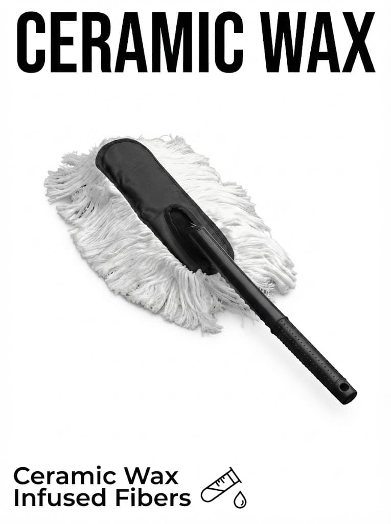 Multi-Purpose Car Duster | Wax-Treated Microfiber 4