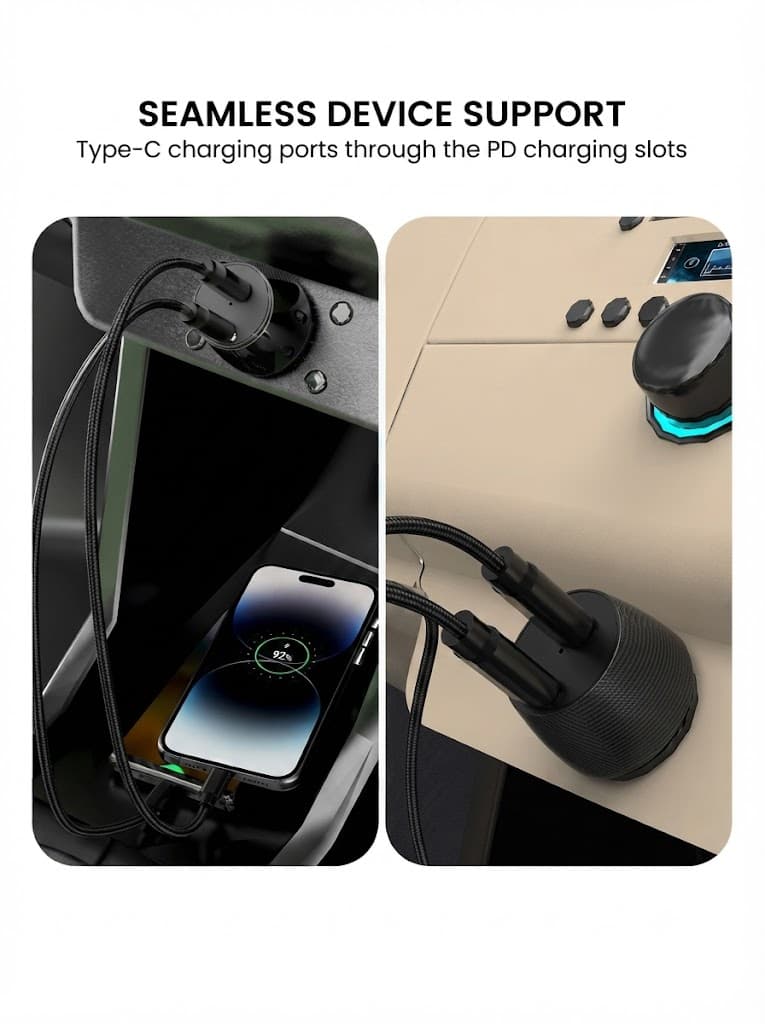 Car Power 14
Dual Ports | Type-C PD | Mach Fast Charging 3