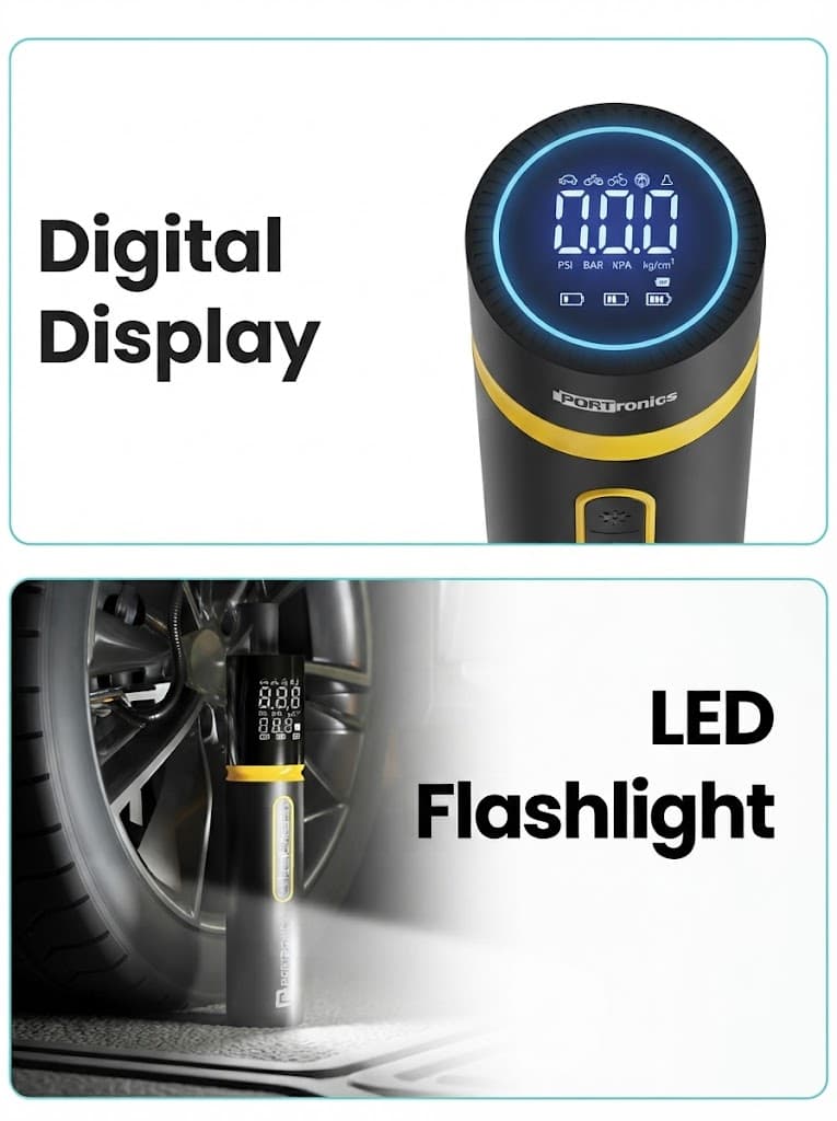 Vayu 5.0
Rechargeable | Inflation Modes | Digital Display | Fastest Inflation 5