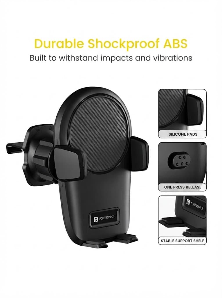 Clamp Z
180° Rotation| One-hand Operation | AC Vent Mount | Shock-resistant Grip 4