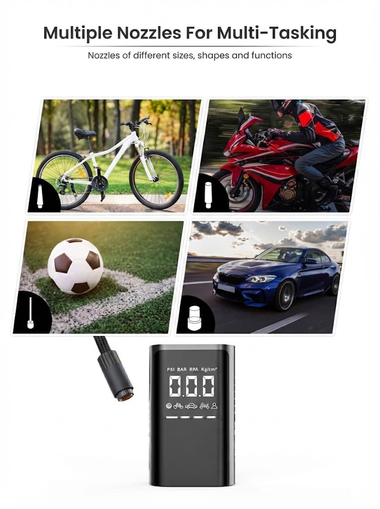 Vayu 2.0
3 X 2000 mAh | Flashlight | LED Display | Type-C Charging 3