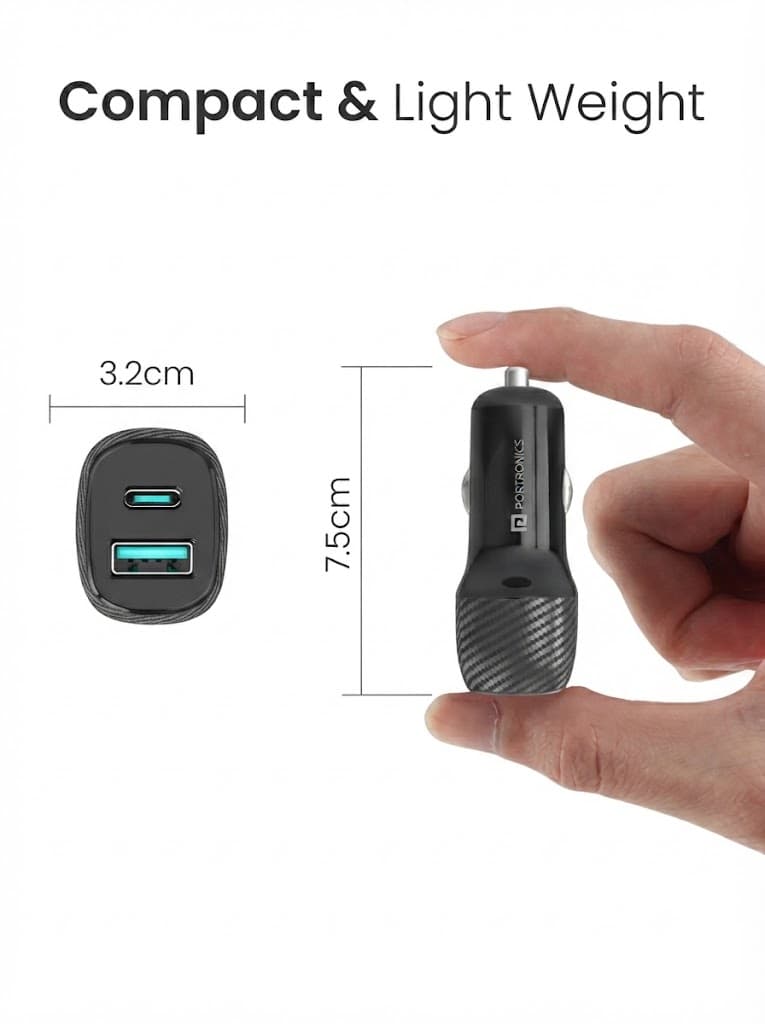 Car Power 6
Dual Output | Type-C PD | USB Port | 51 Watts 3