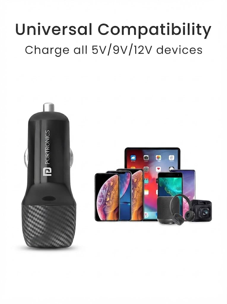 Car Power 6
Dual Output | Type-C PD | USB Port | 51 Watts 5