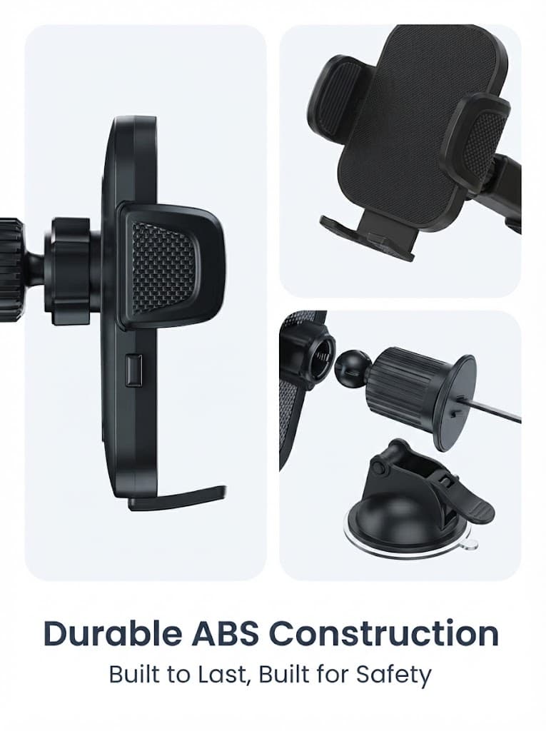 Clamp Y
360° Rotation | For Most Cars | AC Vent Mount | One-Click Operation 4