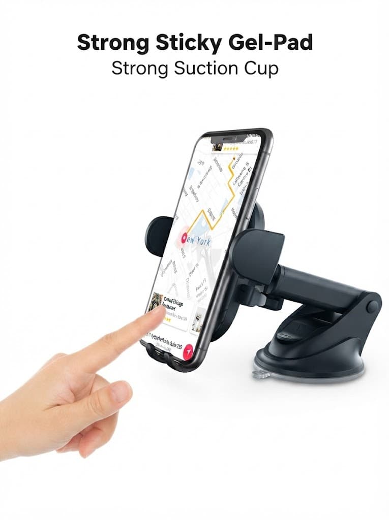 Clamp M2
Adjustable Height | 360° Rotation | Suction Cup Mount | 180° Pivot 4