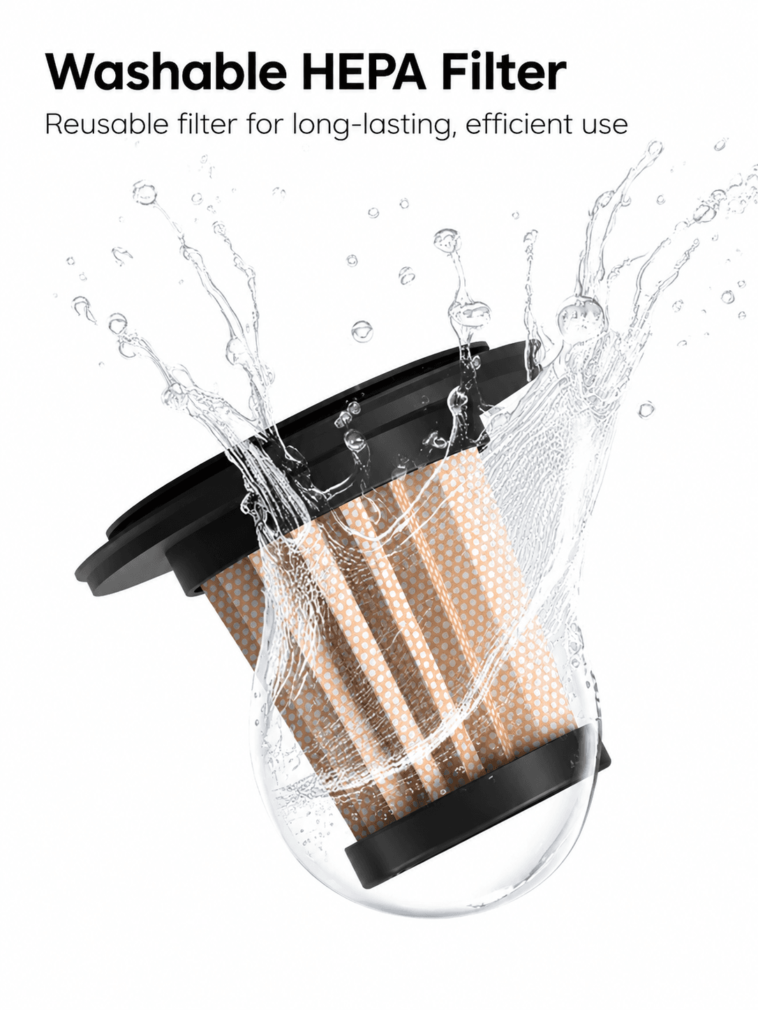 Mopcop 3
Strong Suction | Washable HEPA Filtration | Rechargeable Battery |Multi-Purpose Nozzles 3